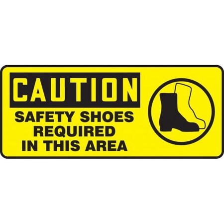 OSHA CAUTION SAFETY SIGN SAFETY MPPE764VS